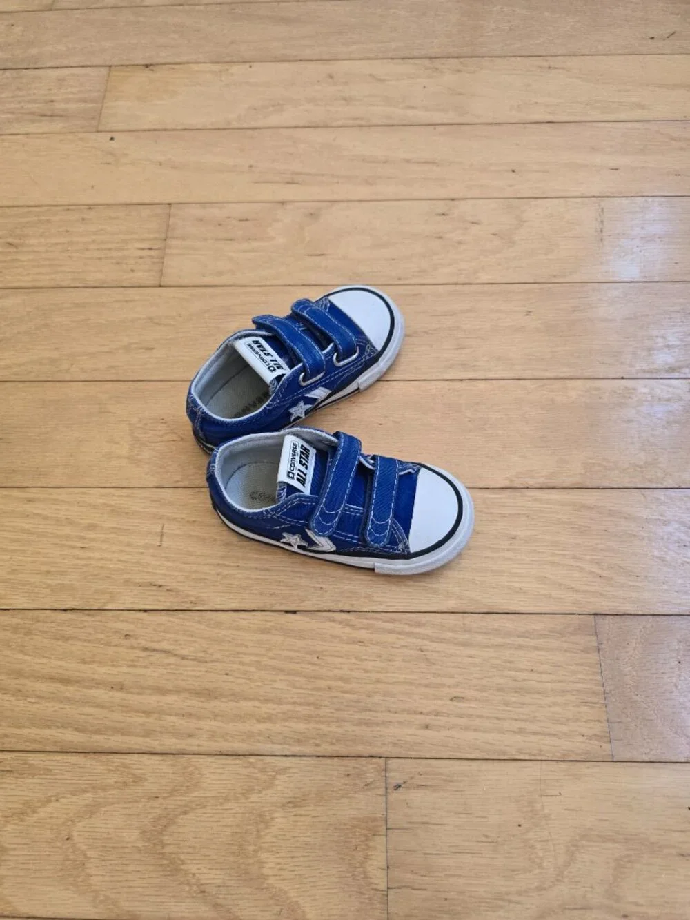 Converse | Star Player blue canvas low-top sporty sneakers | Toddler 6